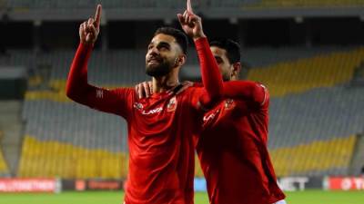 السولية يتقدم للأهلي بالهدف الأول في شباك المقاولون