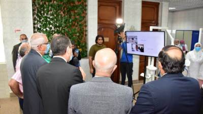 وزير التعليم العالي يفتتح وحدات جديدة بجامعة المنصورة