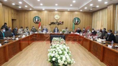 ”المنوفية“ تناقش تنفيذ مبادرة حياة كريمة لتطوير القرى 