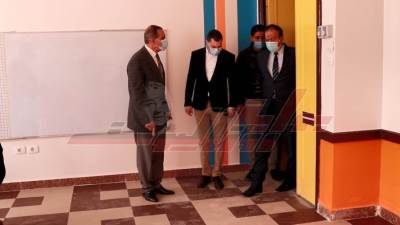 نورالدين يتفقد مدرسة كفر الشيخ الدولية للغات