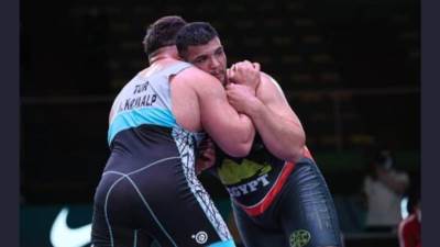 عبد اللطيف منيع يحصد الميدالية الفضية ببطولة روما الدولية للمصارعة الرومانية