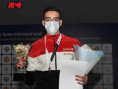 اللجنة الأولمبية تهنئ اتحاد السلاح ببرونزية أحمد السيد في كأس العالم بروسيا