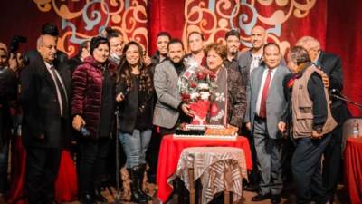 بالصور..المؤتمر الصحفي لـ"ألمظ وسي عبده" بمسرح البالون