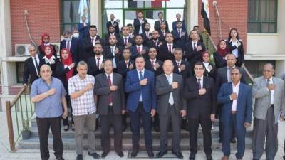  اتحاد طلاب جامعة سوهاج وطلاب من أجل مصر  يحتفلون بثورة يونيو  