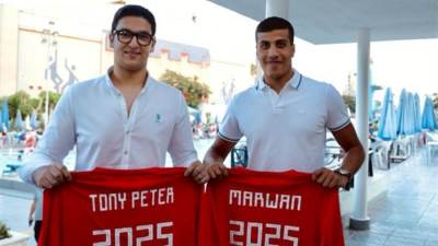 الأهلي يضم الثنائي مروان وبيتر إلى فريق كرة الماء