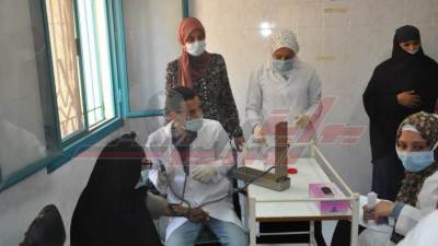 جامعة كفر الشيخ تنظم قافلة طبية متعددة التخصصات بمطوبس ضمن "حياة كريمة"