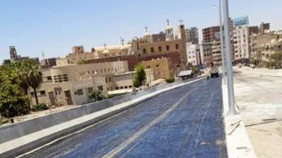 محافظ سوهاج : بدء التشغيل التجريبي لكوبرى ميدان الثقافة 