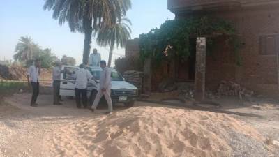 تنفيذ حالة إزالة وإيقاف أعمال بناء مخالف بسوهاج