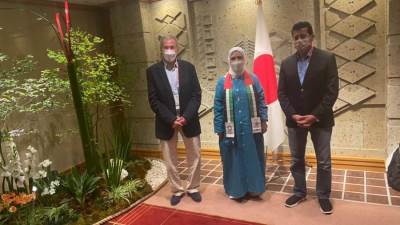 طوكيو 2020.. وزير الشباب والرياضة يلتقي رئيسة بعثة الإمارات المشاركة بالأولمبياد