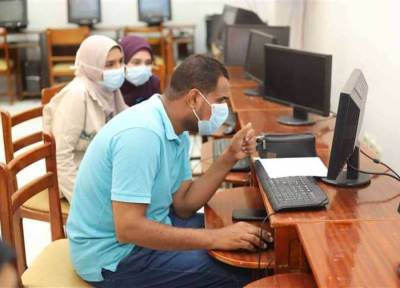 تجهيز معامل التنسيق الالكتروني بجامعة جنوب الوادي لطلاب المرحلة الأولى بالثانوية العامة