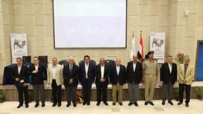 رئيس جامعة سوهاج يشارك في احتفالية هيئة التكنولوجيا بالعلمين الجديدة