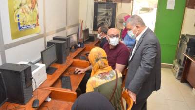 انطلاق المرحلة الأولى للتنسيق الإلكتروني لطلاب الثانوية العامة بجامعة سوهاج