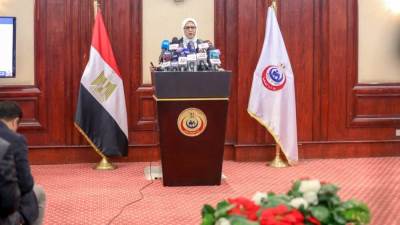 وزيرة الصحة تستعرض الوضع الوبائي لفيروس كورونا وآخر مستجدات تلقي اللقاحات