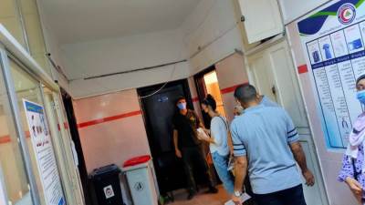 استمرار تطعيم منتسبى جامعة بنها بـ لقاح كورونا