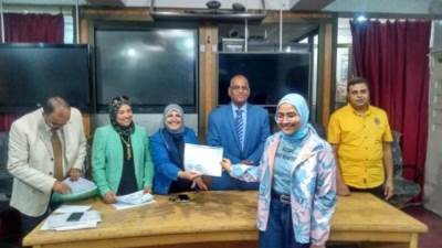 تعليم سوهاج تكرم الطلاب الفائزين في معارض العلوم والهندسة ISEF 2021