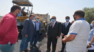 محافظ القليوبية يتابع أعمال النظافة ورفع الإشغالات بحي شرق وحي غرب شبرا الخيمة