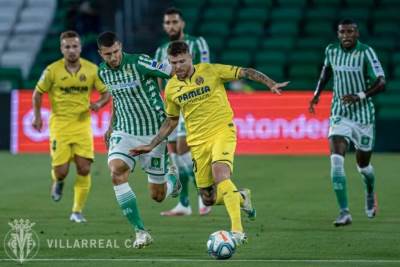 فوز فياريال على ريال بيتيس بهدفين نظيفين في الدوري الإسباني