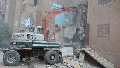 محافظ القليوبية يتابع إزالة التعديات على أملاك الدولة بشبرا الخيمة