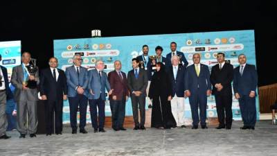 وزير الرياضة يشهد حصول مصر على أكبر عدد من الميداليات