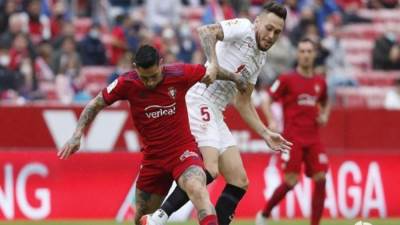 فوز أشبيلية على أوساسونا 2 - صفر بالليجا