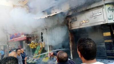 السيطرة على حريق بمحل أحذية في شبين القناطر دون خسائر بشرية 