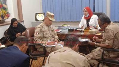 “وفد الهيئة الهندسية“ يفحص طلبات التصالح بمركز ”شبين الكوم“