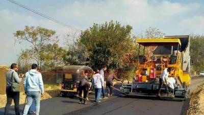 محافظ المنوفية: متابعات دورية لأعمال الرصف والتطوير بجميع المراكز 