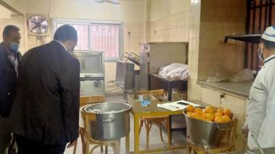 نائب رئيس جامعة بنها يتفقد المدن الجامعية بطوخ ومشتهر