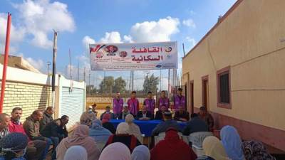 حياة كريمة.. استمرار القوافل السكانية الشاملة بقرى البحيرة