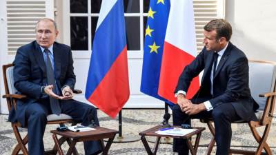 الكرملين: بوتين يبحث مع ماكرون التصعيد حول أوكرانيا