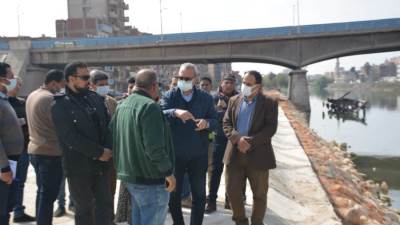 القليوبية: تذليل المشكلات بالممشى الجديد بطريق بنها دمياط الحر