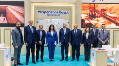 إقبال كبير على جناح مصر في معرض بودابست السياحي