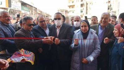 محافظ الشرقية يفتتح معرض أهلا رمضان بمدينة الزقازيق