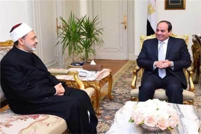 الإمام الأكبر يهنئ الرئيس السيسي والأمة الإسلامية بحلول عيد الفطر المبارك