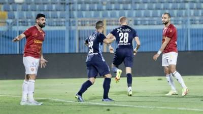 فوز بيراميدز على سيراميكا كليوباترا بهدفين نظيفين 