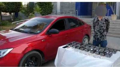 ضبط 10 كيلوجرامات من مخدر الحشيش بحوزة شخص بالقاهرة بقصد الاتجار