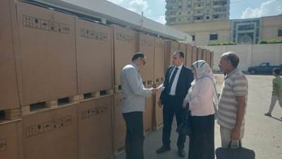 صحة البحيرة تستلم الدفعة الثانية من الثلاجات الخاصة بحفظ الطعوم