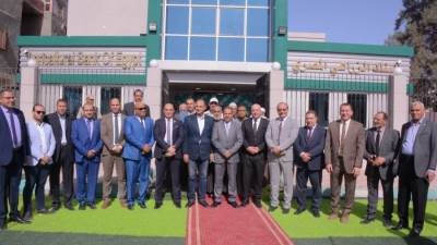 السكرتير العام للبحيرة يفتتح فرع البنك الزراعي المصري بقرية الكوم الأخضر