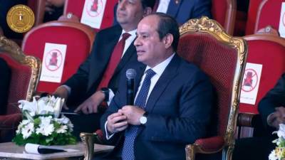 عاجل.. الرئيس السيسي يكشف الموقف الذي أبكاه