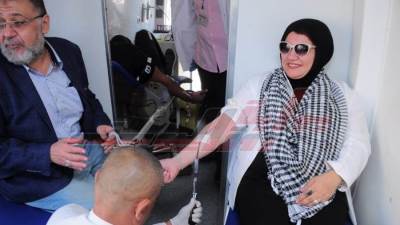 إطلاق حملة للتبرع بالدم بجامعة كفر الشيخ لدعم الأشقاء في فلسطين