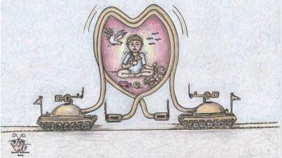 #وخز_الريشة_لضمير_العالم "328" Qasim Qapalan - Iraq