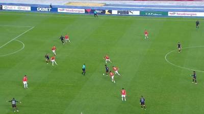 الأهلي يتعادل سلبيا أمام شباب بلوزداد فى الشوط الأول