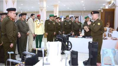 القوات المسلحة تنظم معرضًا فنيًا ومهرجانًا رياضيًا للمحاربين القدماء وأسر الشهداء 