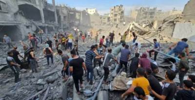 استشهاد عشرة فلسطينيين في قصف للاحتلال على رفح وخان يونس