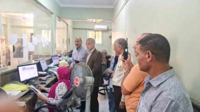 سكرتير بنى سويف يتفقد العمل في التصالح بمراكز بني سويف وببا وناصر