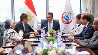 وزير الصحة يبحث مع البنك الدولي التعاون بملف التنمية البشرية وخدمات الرعاية الصحية