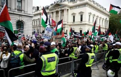  تظاهرات في مدن وعواصم عالمية تنديدا بالعدوان على قطاع غزة