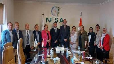 رئيس "سلامة الغذاء" والملحق التجاري بسفارة النمسا يبحثان سبل تعزيز التعاون