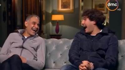 نجل محمود البزاوي غاضب بسبب بوستر مسلسل "فهد البطل"