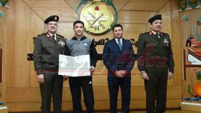 أبطال مصارعة المشروع القومى للموهبة بكفر الشيخ فى ختام برنامج "الولاء والانتماء"